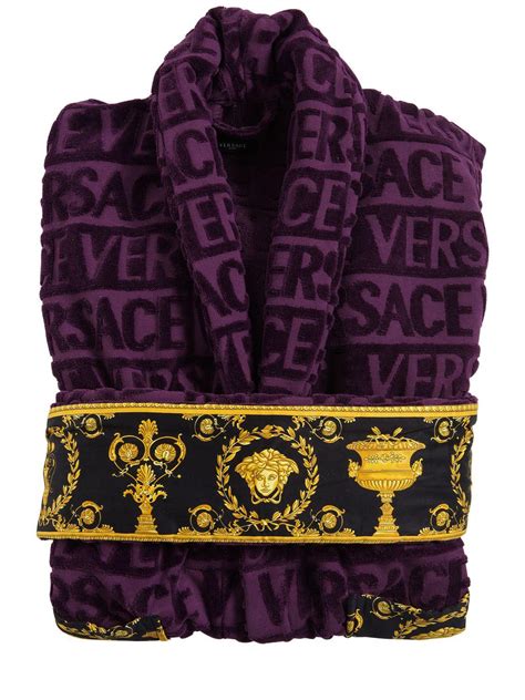 purple robe versace|Versace bathrobe kenya.